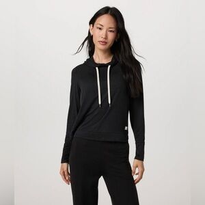 Vuori Halo Essential Hoodie medium black heather